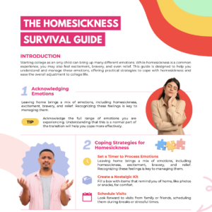 THE HOMESICKNESS SURVIVAL GUIDE